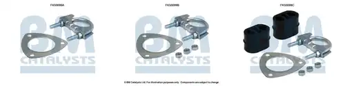 Монтажен комплект, изпускателна система BM CATALYSTS FK50099