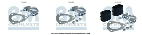 Монтажен комплект, изпускателна система BM CATALYSTS FK50100