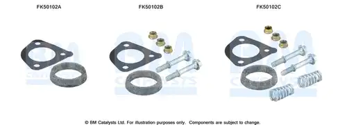 Монтажен комплект, изпускателна система BM CATALYSTS FK50102