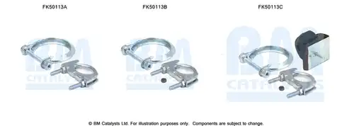 Монтажен комплект, изпускателна система BM CATALYSTS FK50113