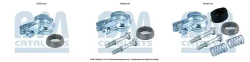 Монтажен комплект, изпускателна система BM CATALYSTS FK50121
