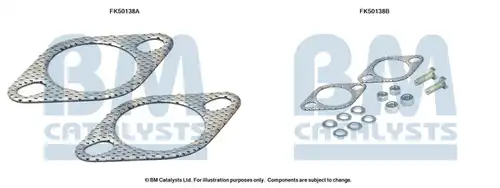 Монтажен комплект, изпускателна система BM CATALYSTS FK50138