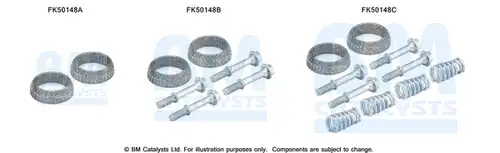 Монтажен комплект, изпускателна система BM CATALYSTS FK50148