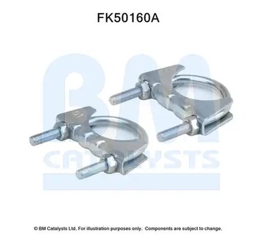 Монтажен комплект, изпускателна система BM CATALYSTS FK50160