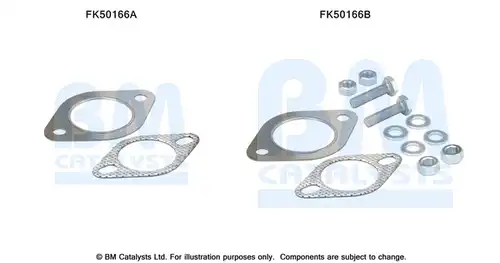 Монтажен комплект, изпускателна система BM CATALYSTS FK50166