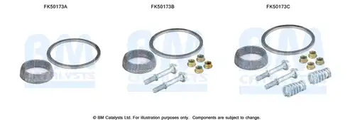 Монтажен комплект, изпускателна система BM CATALYSTS FK50173