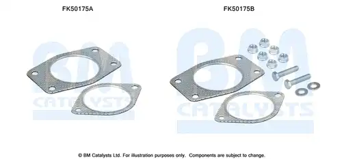 Монтажен комплект, изпускателна система BM CATALYSTS FK50175