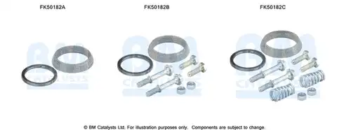 Монтажен комплект, изпускателна система BM CATALYSTS FK50182