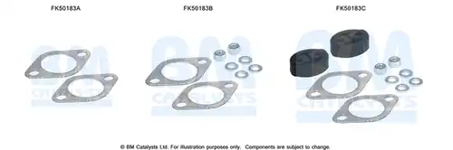 Монтажен комплект, изпускателна система BM CATALYSTS FK50183