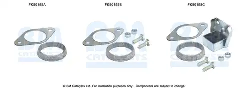 Монтажен комплект, изпускателна система BM CATALYSTS FK50195