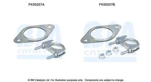 Монтажен комплект, изпускателна система BM CATALYSTS FK50207