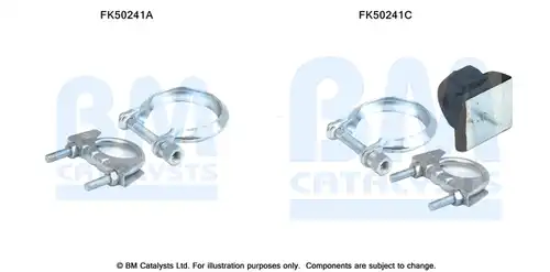 Монтажен комплект, изпускателна система BM CATALYSTS FK50241