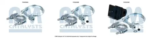 Монтажен комплект, изпускателна система BM CATALYSTS FK50248