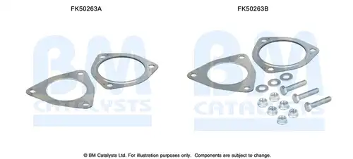 Монтажен комплект, изпускателна система BM CATALYSTS FK50263