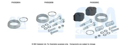 Монтажен комплект, изпускателна система BM CATALYSTS FK50285