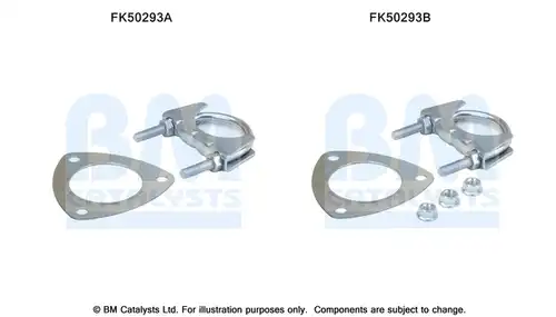 Монтажен комплект, изпускателна система BM CATALYSTS FK50293