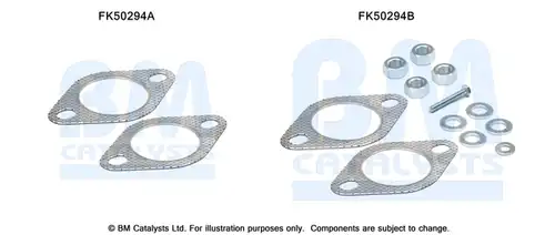 Монтажен комплект, изпускателна система BM CATALYSTS FK50294