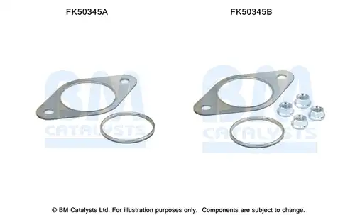 Монтажен комплект, изпускателна система BM CATALYSTS FK50345