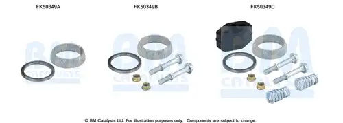 Монтажен комплект, изпускателна система BM CATALYSTS FK50349