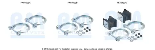 Монтажен комплект, изпускателна система BM CATALYSTS FK50402