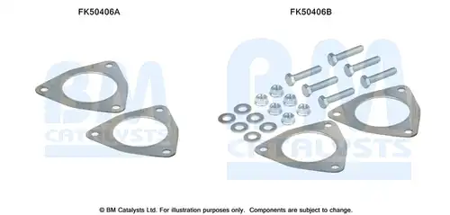 Монтажен комплект, изпускателна система BM CATALYSTS FK50406