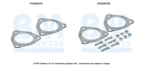 Монтажен комплект, изпускателна система BM CATALYSTS FK50407