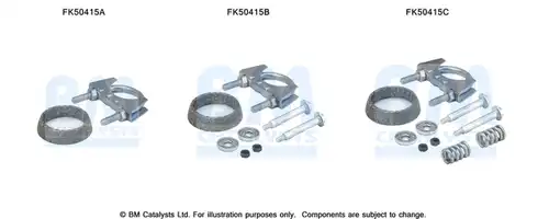Монтажен комплект, изпускателна система BM CATALYSTS FK50415