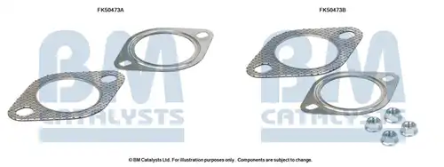 Монтажен комплект, изпускателна система BM CATALYSTS FK50473