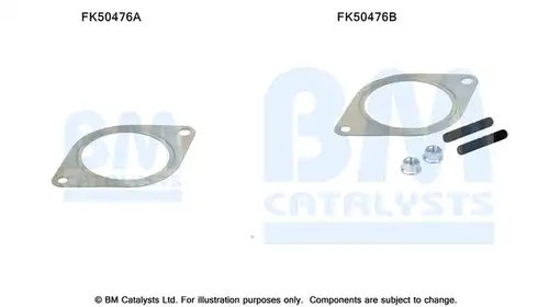 Монтажен комплект, изпускателна система BM CATALYSTS FK50476