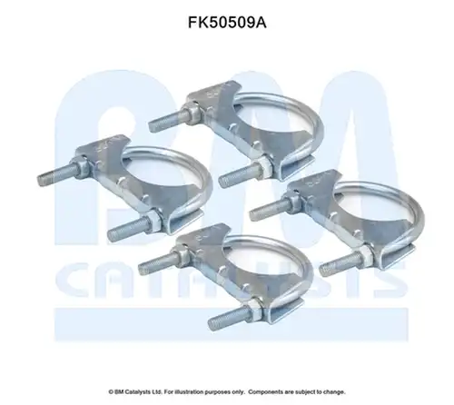 Монтажен комплект, изпускателна система BM CATALYSTS FK50509