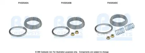 Монтажен комплект, изпускателна система BM CATALYSTS FK50540