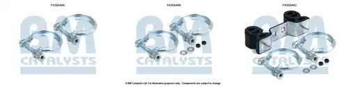 Монтажен комплект, изпускателна система BM CATALYSTS FK50544