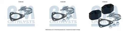 Монтажен комплект, изпускателна система BM CATALYSTS FK50618