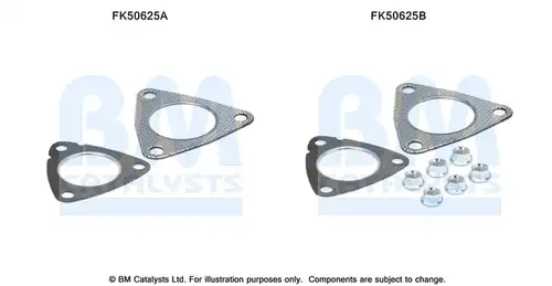 Монтажен комплект, изпускателна система BM CATALYSTS FK50625