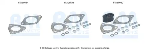Монтажен комплект, изпускателна система BM CATALYSTS FK70002