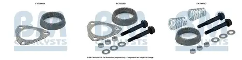 Монтажен комплект, изпускателна система BM CATALYSTS FK70008