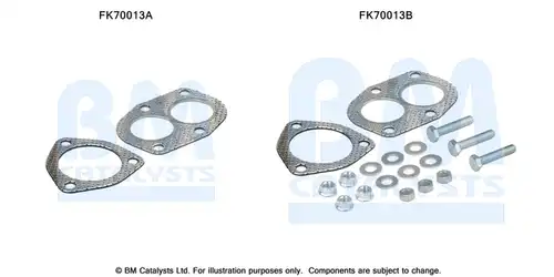 Монтажен комплект, изпускателна система BM CATALYSTS FK70013