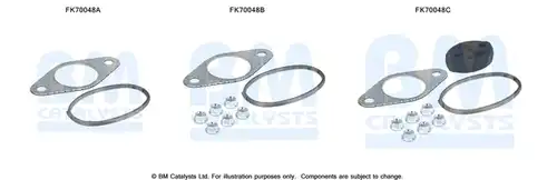 Монтажен комплект, изпускателна система BM CATALYSTS FK70048