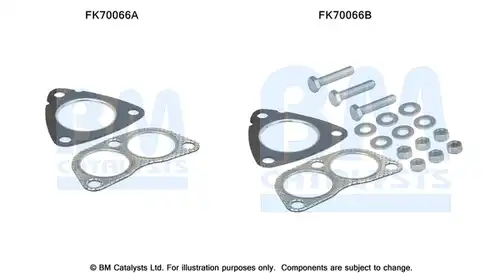 Монтажен комплект, изпускателна система BM CATALYSTS FK70066