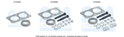 Монтажен комплект, изпускателна система BM CATALYSTS FK70085