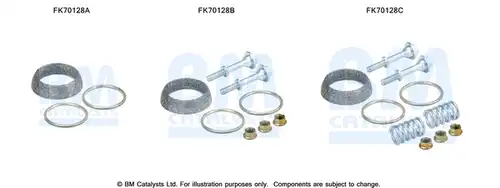 Монтажен комплект, изпускателна система BM CATALYSTS FK70128