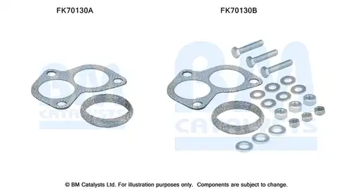 Монтажен комплект, изпускателна тръба BM CATALYSTS FK70130