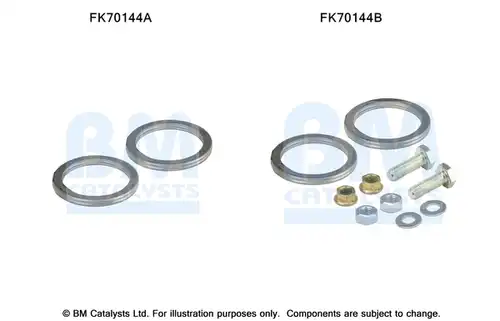Монтажен комплект, изпускателна система BM CATALYSTS FK70144