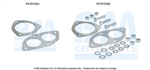Монтажен комплект, изпускателна система BM CATALYSTS FK70152