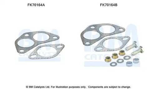 Монтажен комплект, изпускателна система BM CATALYSTS FK70164