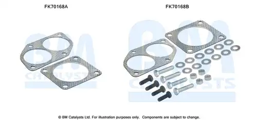 Монтажен комплект, изпускателна система BM CATALYSTS FK70168