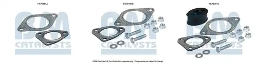 Монтажен комплект, изпускателна система BM CATALYSTS FK70191