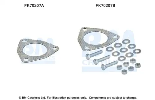Монтажен комплект, изпускателна система BM CATALYSTS FK70207