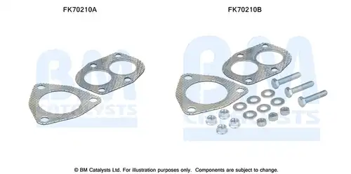 Монтажен комплект, изпускателна система BM CATALYSTS FK70210