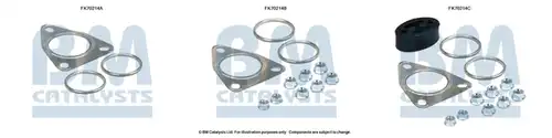 Монтажен комплект, изпускателна система BM CATALYSTS FK70214